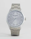 BEN SHERMAN BRACELET STRAP WATCH IN SILVER - SILVER,WB066SM DISC