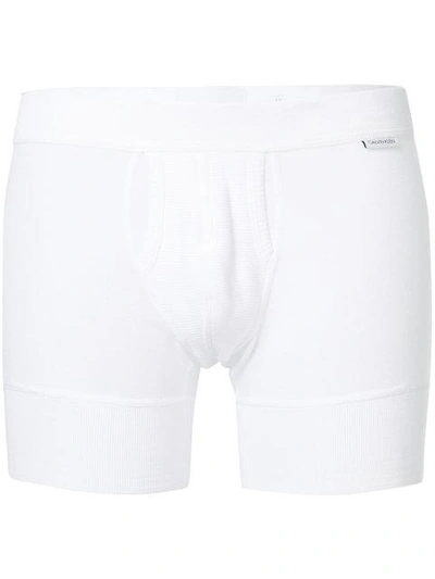 Calvin Klein 205w39nyc Fitted Boxer Briefs In White