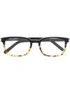 SAINT LAURENT TORTOISHELL GRADIENT GLASSES,SL712498791