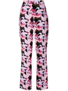 MARNI MARNI ABSTRACT PRINT TROUSERS - MULTICOLOUR,PAMAZ35JU0TV60512524468