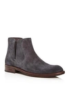 JOHN VARVATOS MEN'S WAVERLY COVERED SUEDE CHELSEA BOOTS,F3547U1B-A674B