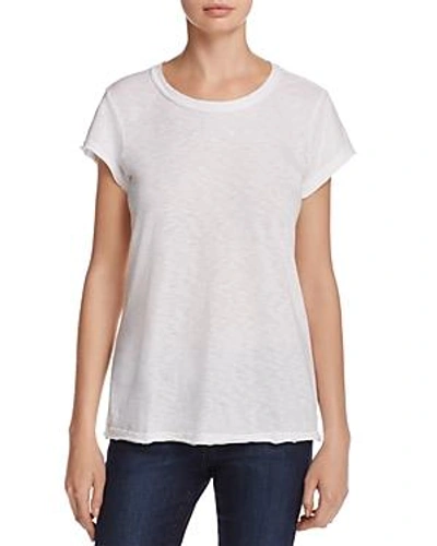 Michael Stars Slub Crewneck Tee In White