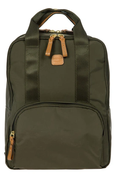 Bric's X-bag Travel Urban Backpack - Green In Olive