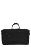 Bric's X-bag Boarding 22-inch Duffle Bag In Black/ Black