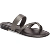 Manolo Blahnik Slide Sandal In Antracite