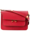 Marni Red Small Trunk Shoulder Bag