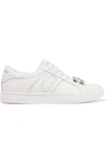 MARC JACOBS EMPIRE EMBELLISHED LEATHER SNEAKERS