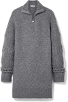 OPENING CEREMONY OVERSIZED CABLE-KNIT WOOL-BLEND SWEATER