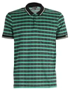 LANVIN POLO SHIRT,RMJE0005P18 3940 BURGUNDY GREEN