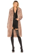 LOVERS & FRIENDS Teddy Fur Coat,LOVF-WO190