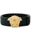 Versace Palazzo Medusa Head Belt In Black