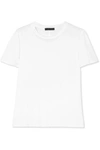 The Row Wesler Short-sleeved Cotton-jersey T-shirt In White