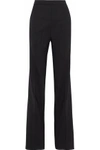 VIONNET WOMAN WOOL-BLEND TWILL STRAIGHT-LEG PANTS BLACK,US 1998551928199180