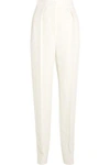 LANVIN WOMAN CREPE TAPERED PANTS IVORY,US 1071994536818234