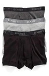 2(X)IST 2(X)IST 3-PACK COTTON BOXER BRIEFS,020304