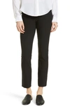 Vince Stitch-front Seam Leggings In Black