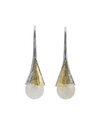 MICHAEL ARAM GINKGO LEAF DROP EARRINGS WITH DIAMONDS & MOONSTONE,PROD210170659