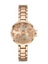 KATE SPADE rose park row coming up roses watch,796483361799