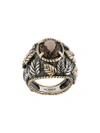 UGO CACCIATORI SMOKEY QUARTZ RING,RN124OGNQF12522561