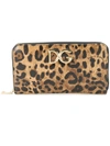 DOLCE & GABBANA CONTINENTAL LOGO PLAQUE WALLET,BI0473AI91512529542