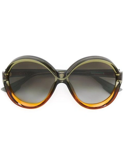 Dior Oversized Round Frame Sunglasses