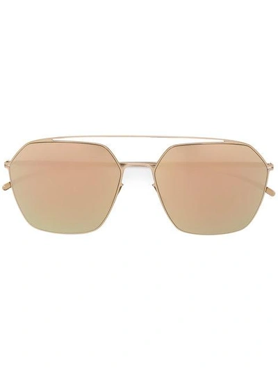 Mykita Aviator Sunglasses In Metallic