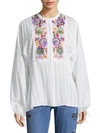 ETRO Floral Embroidered Blouse
