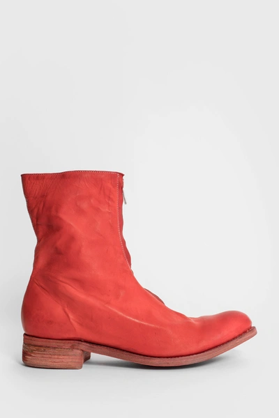 A Diciannoveventitre Boots In Red