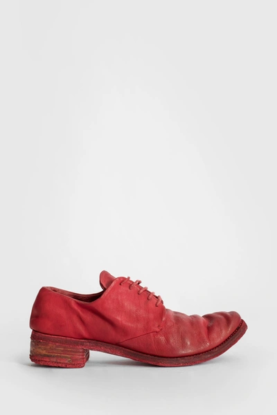 A Diciannoveventitre Lace Ups In Red