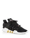 ADIDAS ORIGINALS WOMEN'S EQUIPMENT SUPPORT ADV KNIT LACE UP SNEAKERS,AC7972