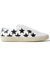 Saint Laurent Signature Court Classic Sl/06 California Sneakers In White/black