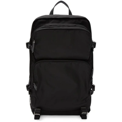 Prada Black Nylon Mountain Backpack