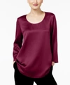 EILEEN FISHER SILK TUNIC