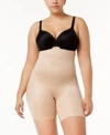 SPANX WOMEN'S PLUS SIZE POWER CONCEAL-HER HIGH-WAISTED MID-THIGH SHORT 10132P