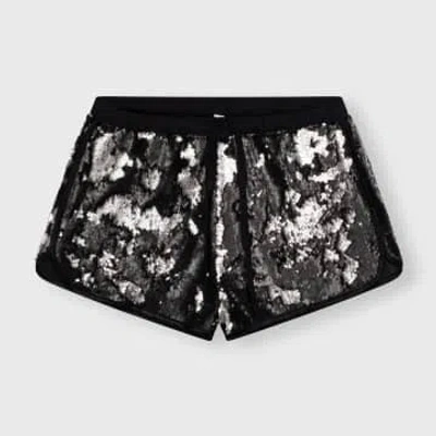 10days Sequin Shorts In Black