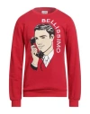 10x10 Anitaliantheory Man Sweatshirt Red Size L Cotton In Red