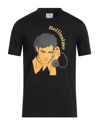 10x10 Anitaliantheory Man T-shirt Black Size L Cotton