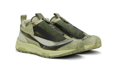 Pre-owned 11 By Boris Bidjan Saberi Bamba 2 Low Sneakers Size 10.5 In Green