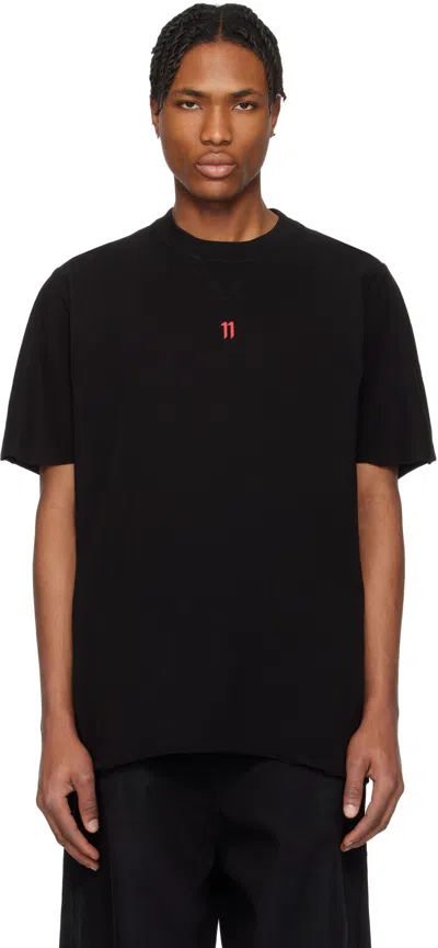 11 By Boris Bidjan Saberi Black 11 Logo Ts9 T-shirt