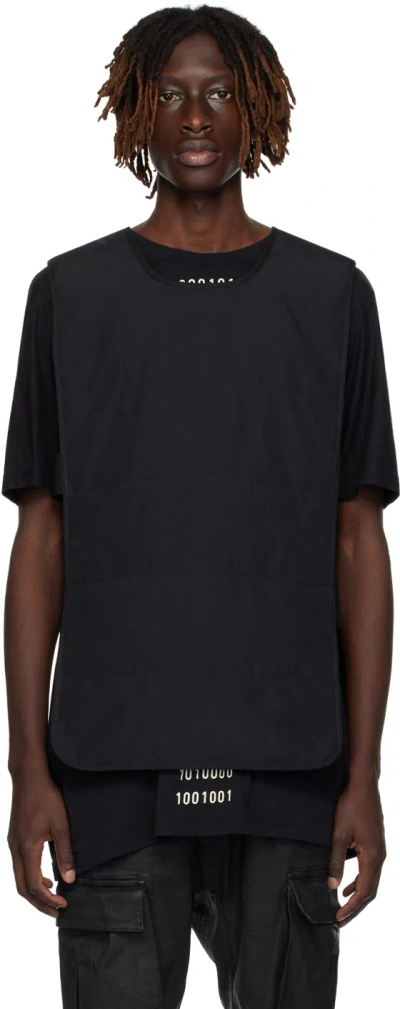 11 By Boris Bidjan Saberi Black Bib 1 Bp Vest
