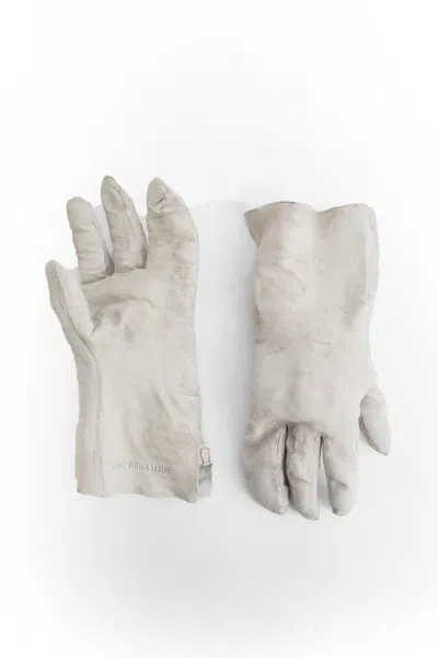 11 By Boris Bidjan Saberi Boris Bidjan Saberi Gloves In Grey