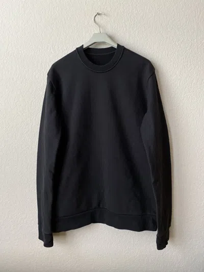 Pre-owned 11 By Boris Bidjan Saberi Crewneck Sweatshirt In Black