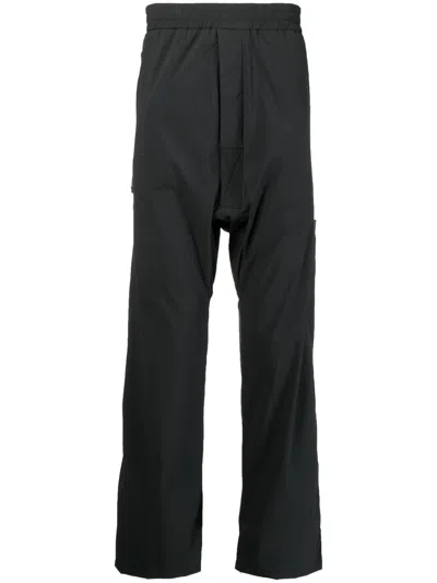 11 By Boris Bidjan Saberi Elasticated Waist Trousers In Black