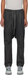 11 By Boris Bidjan Saberi Gray P33 Sweatpant In Carbon Coated