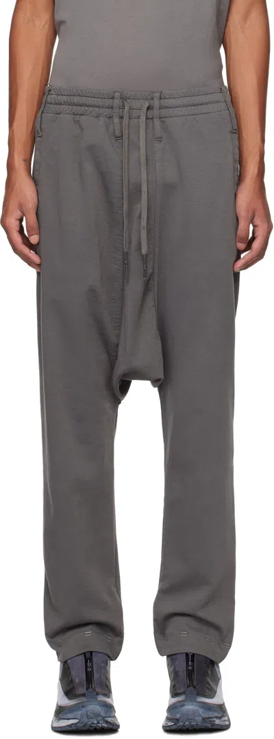 11 By Boris Bidjan Saberi Gray P33 Sweatpants In Carbon Grey
