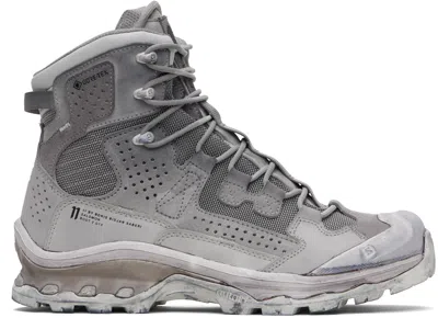 11 By Boris Bidjan Saberi グレー Salomonエディション 2 Gtx ブーツ In Gray