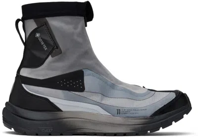 11 By Boris Bidjan Saberi Gray Salomon Edition Bamba 2 High Gtx Sneakers In Light Grey
