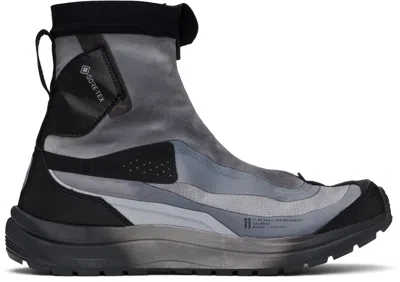 11 By Boris Bidjan Saberi Gray Salomon Edition Bamba 2 High Gtx V2 Sneakers In Light Grey