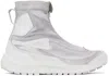 11 BY BORIS BIDJAN SABERI GRAY SALOMON EDITION BAMBA 2 HIGH SNEAKERS