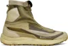 11 By Boris Bidjan Saberi Green Salomon Edition Bamba 2 High V2 Sneakers In Wehr Grun